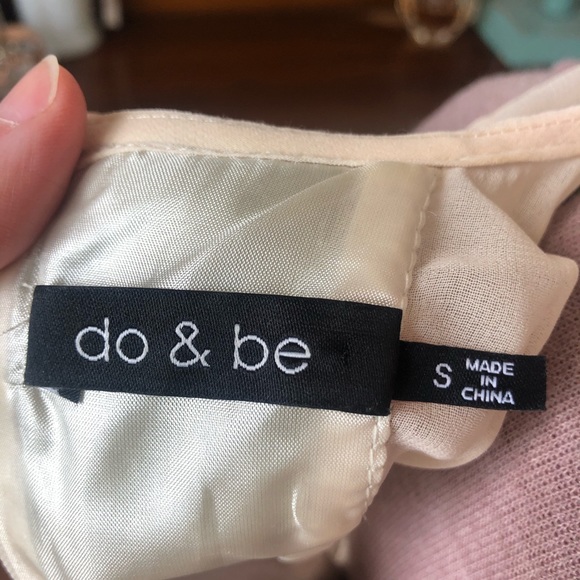 Peplum pink faux leather tank - Picture 6 of 6